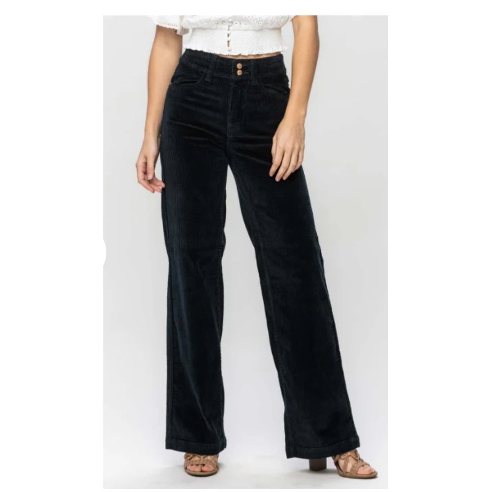 Judy Blue Black Wide Leg Pants